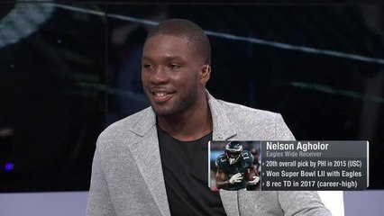 Nelson Agholor shares how he was able to improve so much in his third season