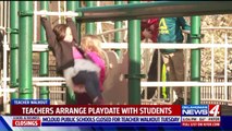 Oklahoma Teachers, Students Reunite for Playdate Amid Walkout