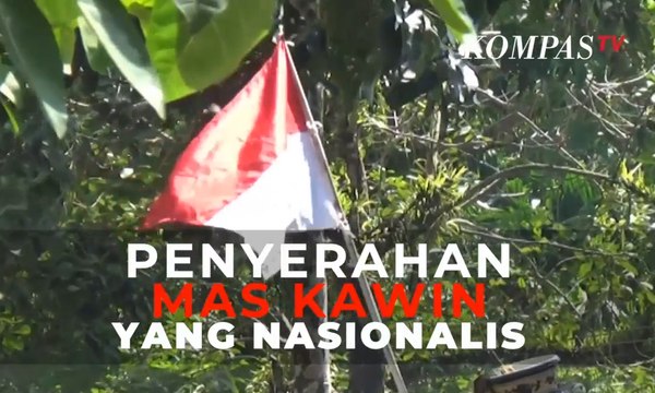Penyerahan Mas Kawin yang Nasionalis