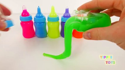 Baby Bottles SLIME Surprise Toys for Kids Video for Toddlers