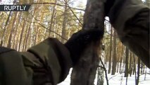 Los aspirantes a participar en 'Juegos del hambre' se desafían a sí mismos en los bosques de Siberia