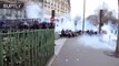 La Policía de Paris dispersa por la fuerza una protesta contra el racismo y la brutalidad policial