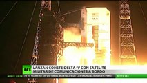EE.UU. lanza un cohete portador Delta IV con un satélite de comunicaciones a bordo