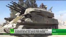 Moscú: Aviación rusa y siria no ha atacado a los grupos de oposición sirios aliados de EE.UU.