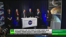 La NASA descubre un nuevo sistema solar con siete planetas que podrían albergar vida