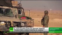 CNN: El Pentágono podría considerar enviar tropas a Siria