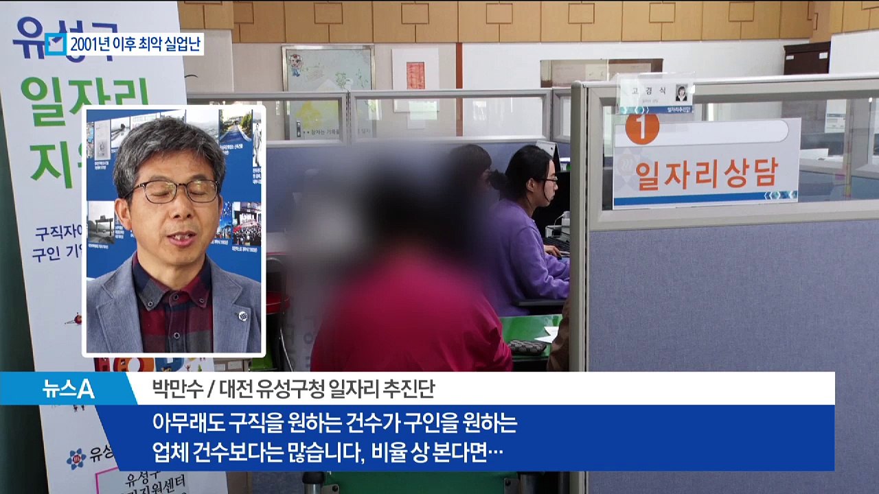 17년 만에 최악 실업률…최저임금 후폭풍?