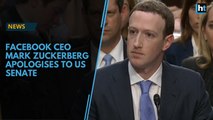 Facebook CEO Mark Zuckerberg apologises to US Senate