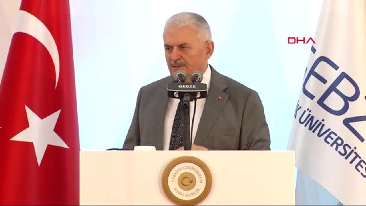 Kocaeli-Gebze Sanayi ve Teknoloji Zirvesi'nde Başbakan Binalı Yıldırım'ın Açıklamaları 3