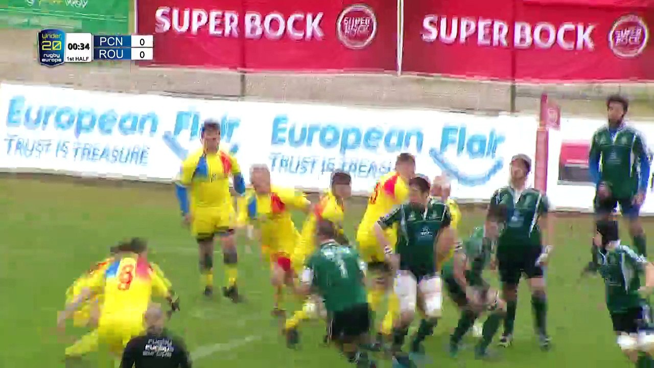 REPLAY PORTUGAL CENTRO NORTE / ROMANIA - RUGBY EUROPE U20 CHAMPIONSHIP 2018 - COIMBRA (PORTUGAL)
