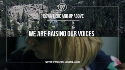 Ben Pasley & Enter The Worship Circle - Down Here and Up Above (Lyric Video)