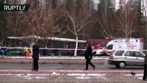 Un atentado contra un autobús con militares deja al menos 13 muertos y 48 heridos