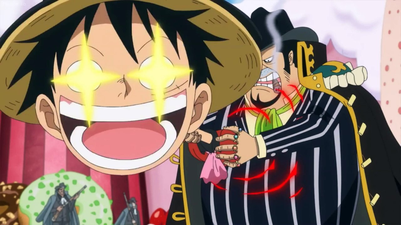 "DON'T PLAY WITH MY BODY"  EPIC FUNNY Luffy MESSING around and angering Capone Bege