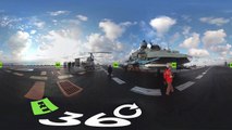Admiral Kuznetsov en 360º: unas espectaculares imágenes panorámicas desde este portaaviones ruso