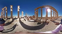 Así se ve en 360º la joya de Palmira después de la destrucción del Estado Islámico