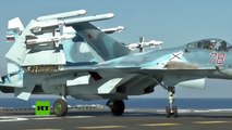 Operación marítima rusa en Siria: el Admiral Kuznetsov ataca posiciones terroristas