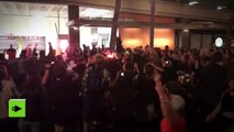 Violentas protestas tras la victoria de Trump