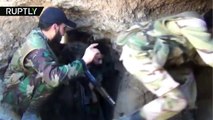 Zapadores del Ejército sirio vuelan la 'sede' del Estado Islámico en Deir ez Zor