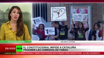 ¿Patrimonio cultural?: Anulan la prohibición de las corridas de toros en Cataluña