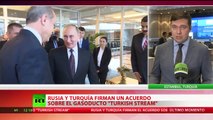 Rusia y Turquía firman un acuerdo sobre el proyecto gasístico Turkish Stream
