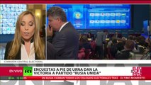 Primeros resultados: el partido Rusia Unida lidera las elecciones legislativas