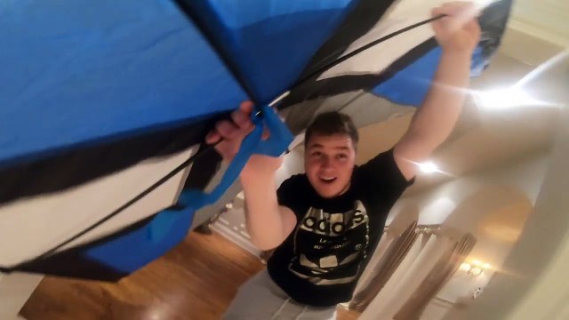 FORTNITE IN REAL LIFE BOX FORT!! ⛏Fortnite Nerf War Challenge!