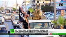 EXCLUSIVO Equipo de RT comprueba trampas explosivas que ha dejado el Estado Islámico en Libia