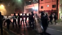 Brasil: Manifestantes pro-Rousseff se enfrentan con la Policía en São Paulo