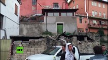 PRIMERAS IMÁGENES: Amatrice, una localidad italiana, en ruinas por el terremoto de 6,2