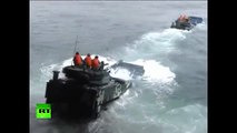 China realiza ejercicios militares en el disputado Mar de la China Meridional