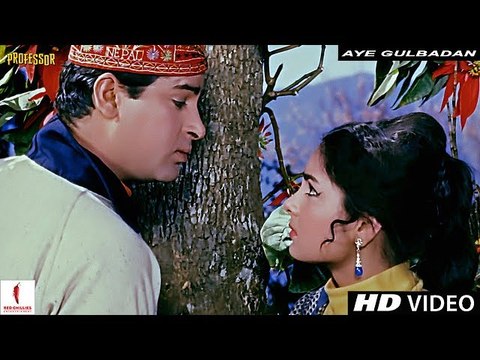 Aye Gulbadan Aye Gulbadan | Mohammad Rafi | Professor | Full Song HD | Shammi Kapoor, Kalpana