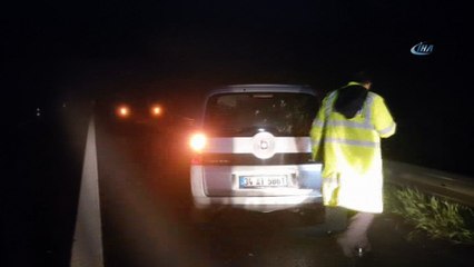 Otoyolda yoğun sis kazaya neden oldu;1 ölü