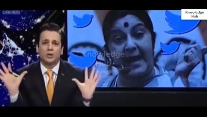 Pakistani Pappu Crying over Tweets of Sushma Swaraj Regarding Medical Visa to Pakistanis