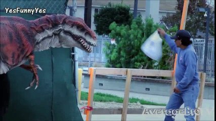 Dinosaur Prank Gone Wrong | Funny Prenk's and Funny Videos