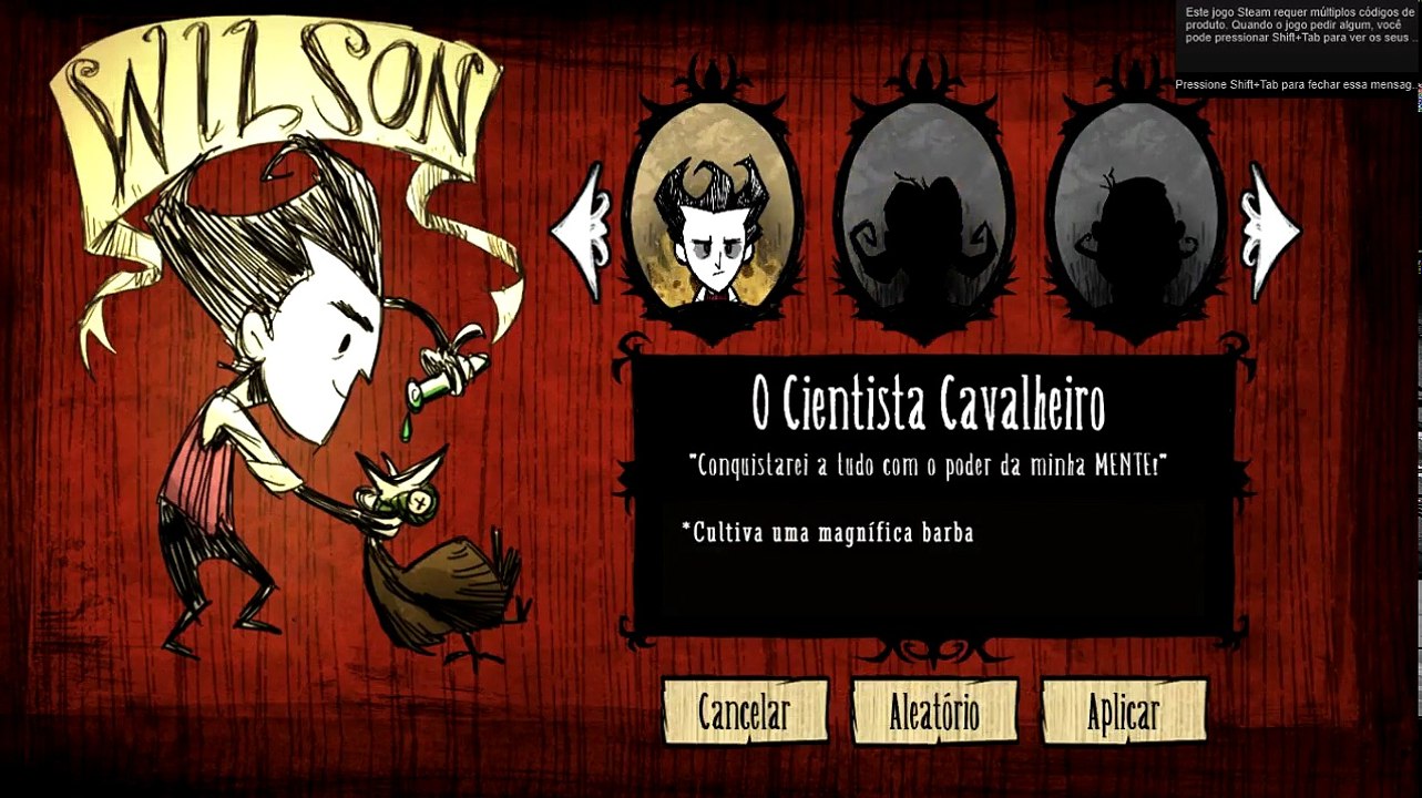 Don't Starve #1 - Zerando no modo normal sem dlc