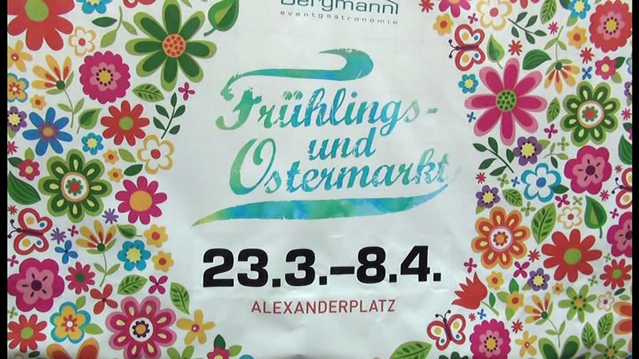 Ostermarkt auf dem Alexanderplatz