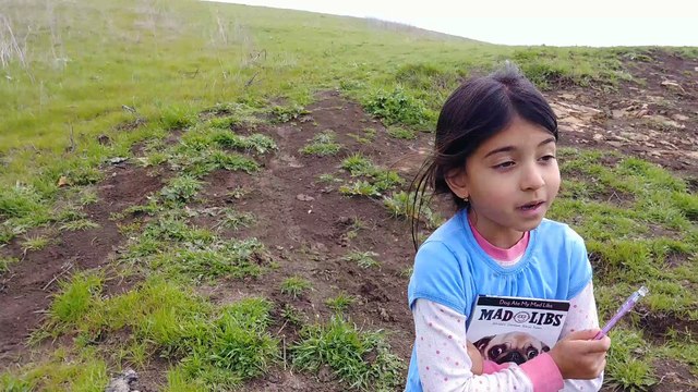 Hiking on a Windy Hill