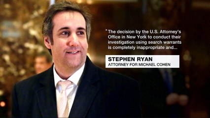 Trump calls FBI raid on his lawyer's office 'disgraceful'