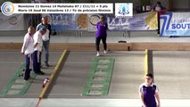 Premier tour de qualification, tir de précision féminin, France Tirs, Coulommiers 2018