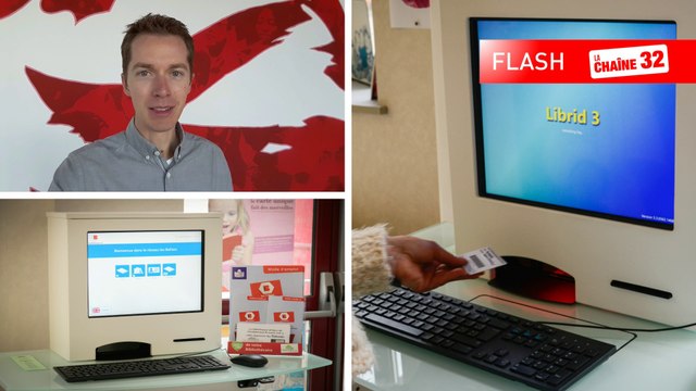FLASH | Coudekerque-Branche - Automate de prêt à la bibliothèque Aragon