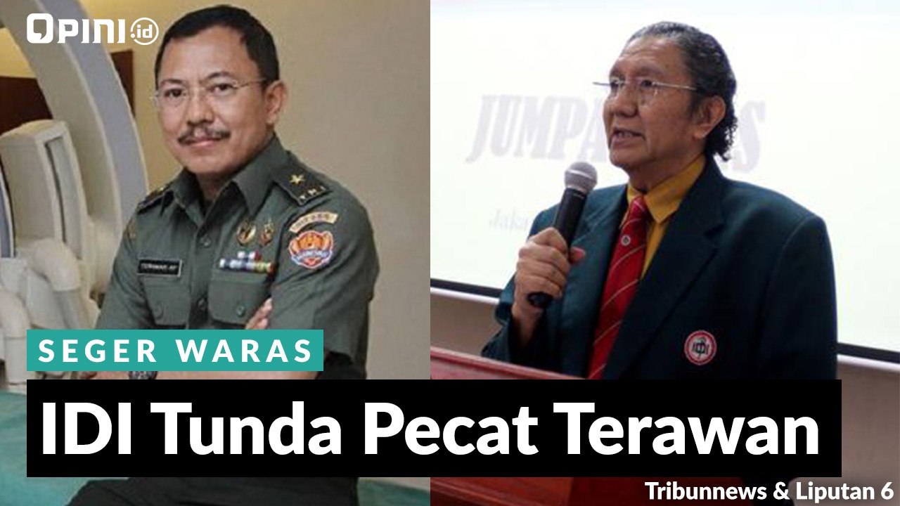 #1MENIT | IDI Tunda Pecat Terawan