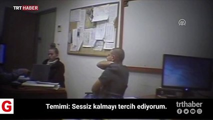 Filistin'in cesur kızı Temimi'ye "sözlü taciz" e  ilişkin görüntüler yayınlandı