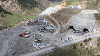 Eğribel Tüneli'nde Işığın Görünmesine Son 500 Metre Kaldı