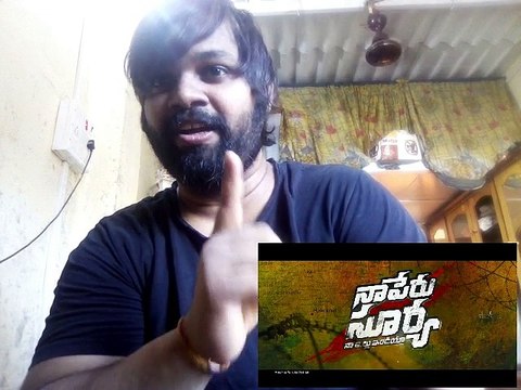 Naa Peru Surya Naa Illu India Dialogue Impact !! Allu Arjun !! Anu Emmanuel !! NSNI Dialogue Impact !! Reaction Chandan's