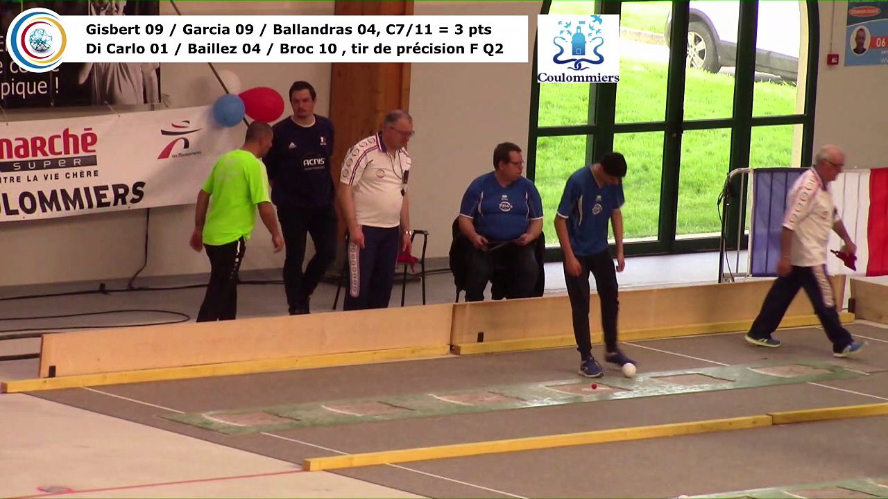 Second tour de qualification, tir de précision masculin, France Tirs, Coulommiers 2018