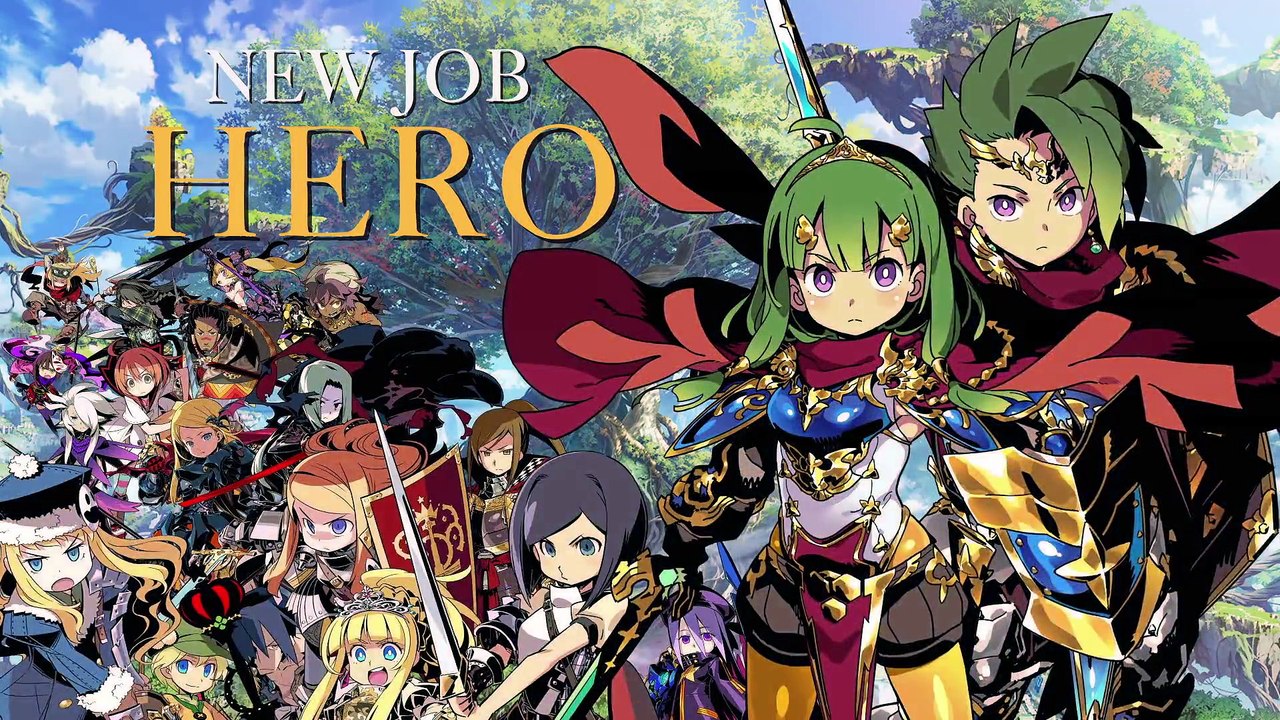 Etrian Odyssey X trailer