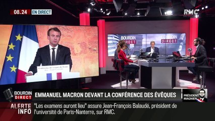 Président Magnien ! : Emmanuel Macron devant la Conférence des évêques - 10/04