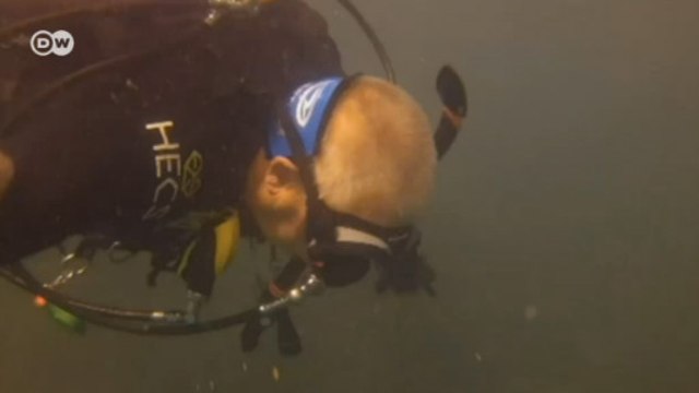 Denizde engel tanımayan engelli dalgıç