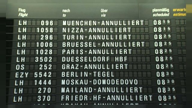 Greve em aeroportos alemães perturba tráfego aéreo na Europa