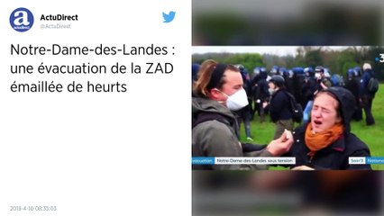 Notre-Dame-des-Landes. Un blindé de la gendarmerie en feu, cinq zadistes blessés.